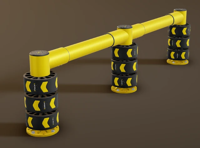 ENNAT Standard Barrier, the model these figures are based on