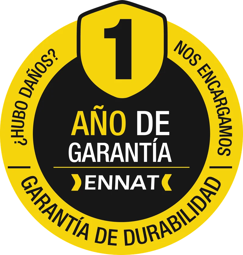 Sello de la Promesa de Confiabilidad ENNAT: 1 año de cobertura. ¿Hubo daños? Nos encargamos